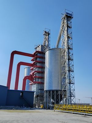 Efficienza di asciugatura costruita per durare Macchine asciugatrici di mais di grado industriale Materiali resistenti al fuoco per un asciugatura ottimale e sicura
