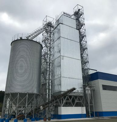 Intuitivo touchscreen Paddy Dryer Capacità di movimentazione 100-800 t/d Consumo di calore 5000-7000 kJ/kg Smart Automation