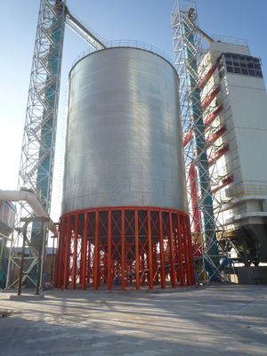 Massimizzare lo stoccaggio con silos in acciaio a grano Efficienza dello spazio e componenti riciclabili