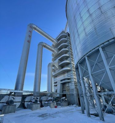 Parametri tecnici e aumento del rapporto di frantumazione asciugatrice di grano macchina con medio di riscaldamento ad aria calda pulita