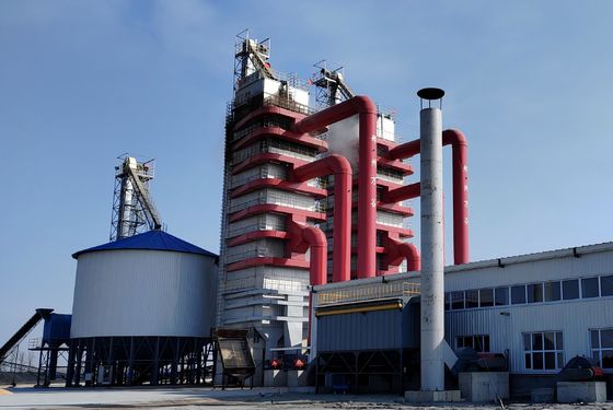 Asciugatrice di grano ad aria calda pulita con capacità di 30-1500 T/D e disuguaglianza di asciugatura ≤ 2%
