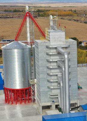 Tecnologia brevettata, asciugatrice di mais a risparmio energetico con disomogeneità di asciugatura ≤ 2% e riscaldamento a gas naturale ecologico