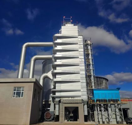 30-1500 T/D Capacità di movimentazione Asciugatrice di mais Personalizzabile per colture diverse Temperatura dell'aria calda 65-160C