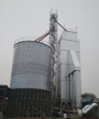 Essiccatore per mais ad alta capacità con riscaldamento ad aria calda pulita