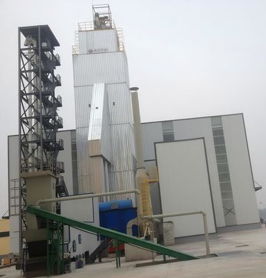 Provato successo globale, fidato dai clienti del Venezuela, asciugatrice di paddy con tecnologia di asciugatura e temperatura a più fasi