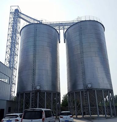 Silo innovativo in acciaio per cereali per una conservazione e un trasporto ottimali