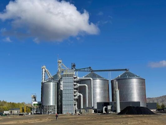 Efficient continuous low‑temperature drying reducing breakage  preserving grain quality  energy‑saving  intelligent and stable operation