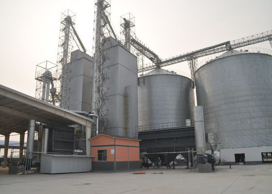 Macchina più asciutta agricola del riscaldamento di corrente d'aria calda dell'impianto di essiccazione del mais 500T/D